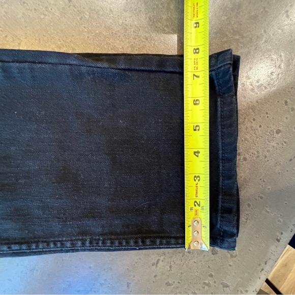 RSQ men’s slim straight black jeans. - Picture 7 of 7